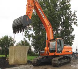 Koparki gąsienicowe Doosan DX 255 N LC