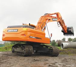 Koparki gąsienicowe Doosan DX 255 N LC
