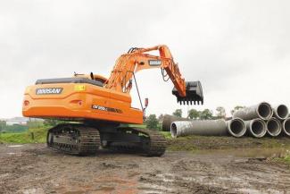 Koparki gąsienicowe Doosan DX255NLC-3