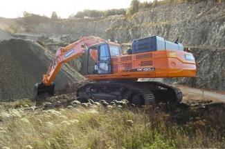 Koparki gąsienicowe Doosan DX490NLC-3
