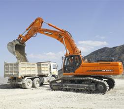 Koparki gąsienicowe Doosan DX 520 LC