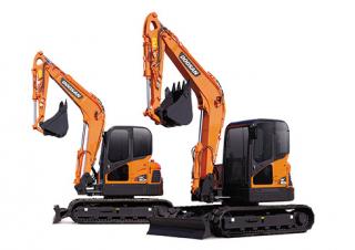 Koparki gąsienicowe Doosan DX 80 R