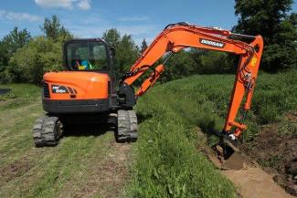Koparki gąsienicowe Doosan DX 85 R 3