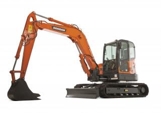Koparki gąsienicowe Doosan DX85R-3