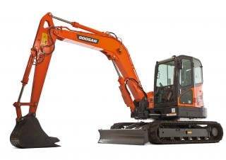 Koparki gąsienicowe Doosan DX85R-3