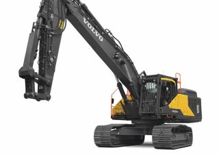 Koparki gąsienicowe Volvo EC380ENL Straight boom