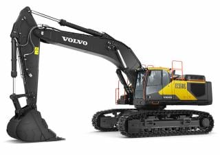 Koparki gąsienicowe Volvo EC550EL