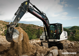 Koparki gąsienicowe Hidromek HMK 140 LC