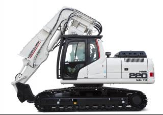 Koparki gąsienicowe Hidromek HMK 220 LC