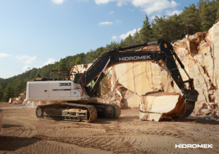 Koparki gąsienicowe Hidromek HMK 390 LC HD