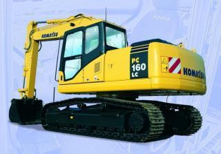Koparki gąsienicowe Komatsu PC160LC-7
