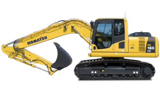 Koparki gąsienicowe Komatsu PC160LC-8