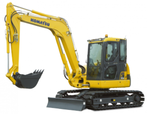 Koparki gąsienicowe Komatsu PC80MR-3