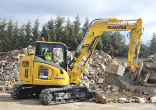 Koparki gąsienicowe Komatsu PC88MR-11E0