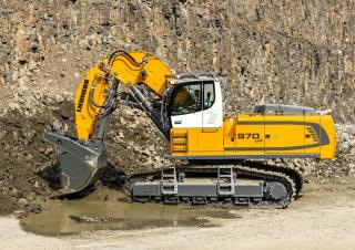 Koparki gąsienicowe Liebherr R 970 SME Litronic 