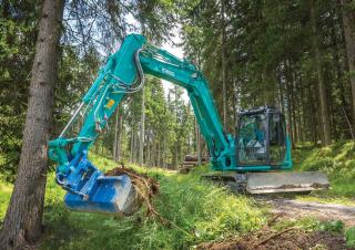 Koparki gąsienicowe Kobelco SK 85 MSR 3