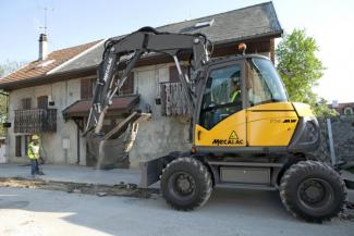 Koparki kołowe Mecalac 714 MW e