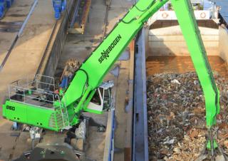 Koparki do prac przeładunkowych Sennebogen 860M E Hybrid