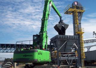 Koparki do prac przeładunkowych Sennebogen 870M E Hybrid 