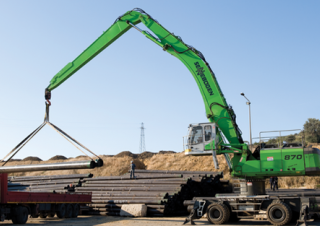 Koparki do prac przeładunkowych Sennebogen 870M E Hybrid 