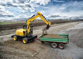 Koparki kołowe Yanmar B 110 PB