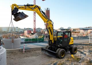 Koparki kołowe Yanmar B 110 PB