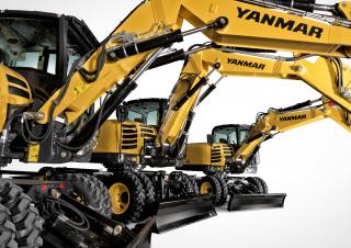 Koparki kołowe Yanmar B 110 PB