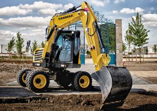 Koparki kołowe Yanmar B 95 Circular