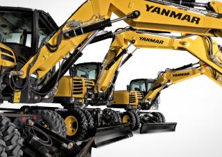 Koparki kołowe Yanmar B 95 Circular
