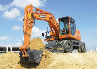 Koparki kołowe Doosan DX 140 W
