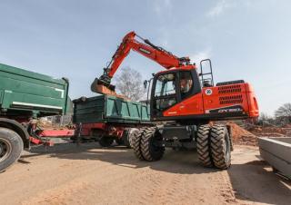 Koparki kołowe Doosan DX160W-5