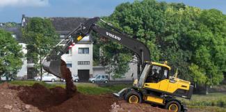 Koparki kołowe Volvo EW210D