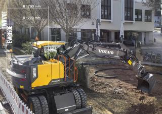 Koparki kołowe Volvo EWR170E