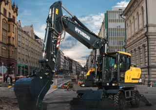 Koparki kołowe Hyundai HW210A
