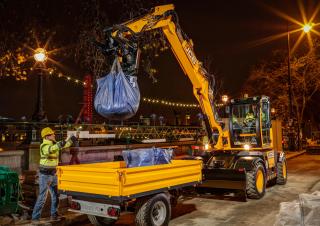 Koparki kołowe JCB Hydradig 110W
