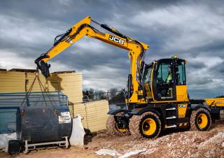 Koparki kołowe JCB Hydradig 110W