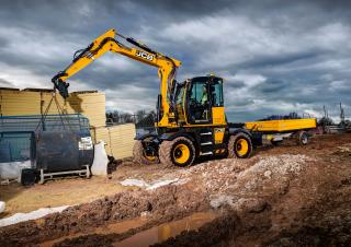 Koparki kołowe JCB Hydradig 110W