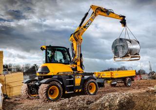 Koparki kołowe JCB Hydradig 110W