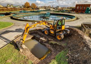 Koparki kołowe JCB Hydradig 110W