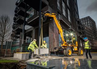 Koparki kołowe JCB Hydradig 110W