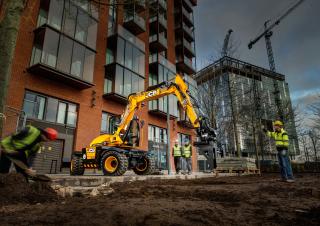 Koparki kołowe JCB Hydradig 110W