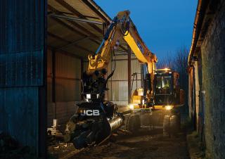 Koparki kołowe JCB JS175W