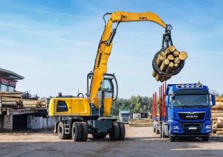Koparki do prac przeładunkowych Liebherr LH 50 M Timber Litronic