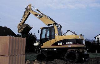 Koparki kołowe Caterpillar M 313 C Mono