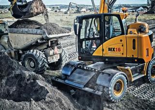 Koparki kołowe Hydrema MX 16