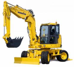 Koparki kołowe Komatsu PW118MR-8