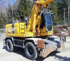 Koparki kołowe Komatsu PW160-7E0