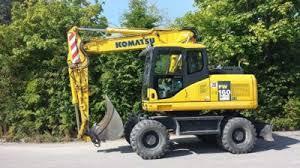 Koparki kołowe Komatsu PW160-7E0