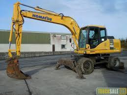 Koparki kołowe Komatsu PW160-7E0