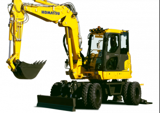 Koparki kołowe Komatsu PW98MR-10